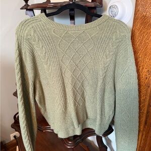 Universal Thread Sage Cable Knit Sweater